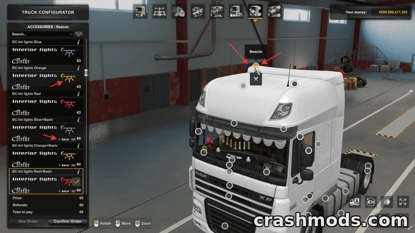 BC-Interior Belka Accessory – Cab Decor for 80+ Trucks – screenshot 3