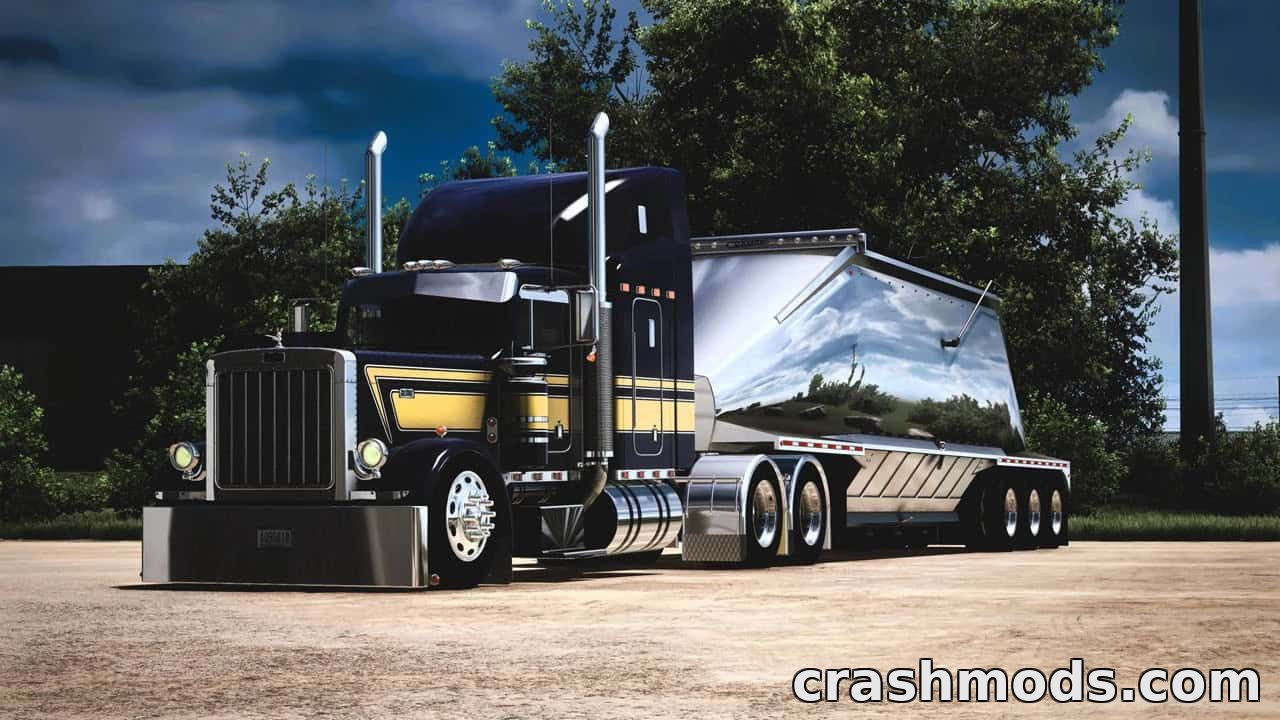 Beall Bullet Belly Dump Trailer – Detailed Ownable Hauler – screenshot 1