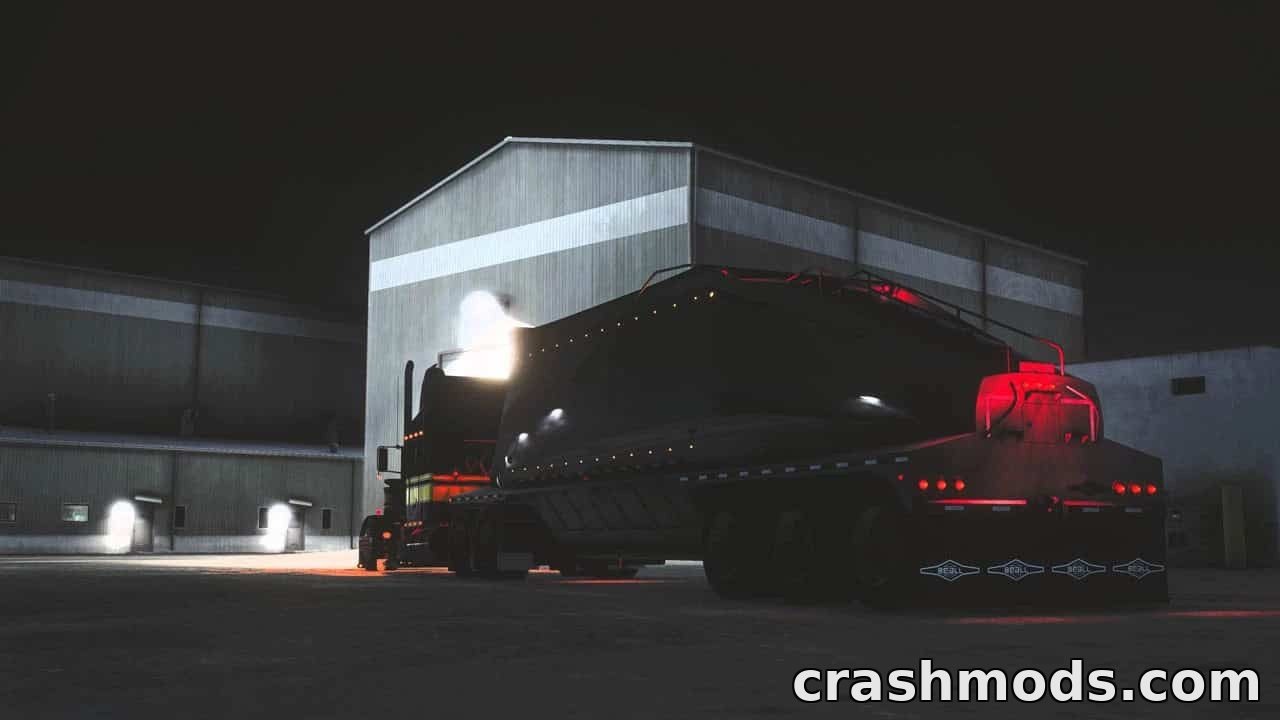 Beall Bullet Belly Dump Trailer – Detailed Ownable Hauler – screenshot 3