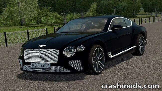 Bentley Continental GT 2018 – 626 hp Luxury Coupe City Car Driving mod screenshot