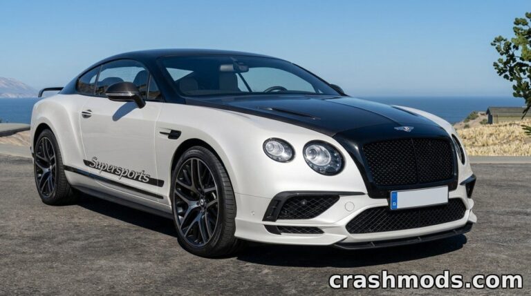 Bentley Continental GT – Coupe with Super Sport and GT3 Versions BeamNG.drive mod screenshot