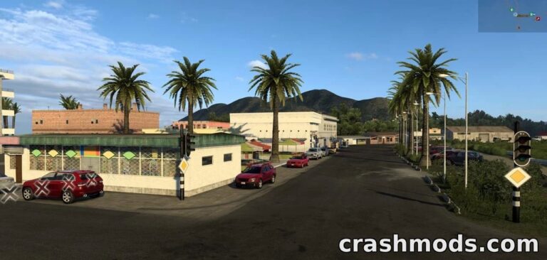 Beyond Map – Caribbean & Pacific Expansion American Truck Simulator mod screenshot