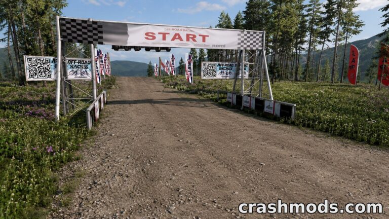 Black Hills Battle – South Dakota Ultra 4 Off-Road Map BeamNG.drive mod screenshot