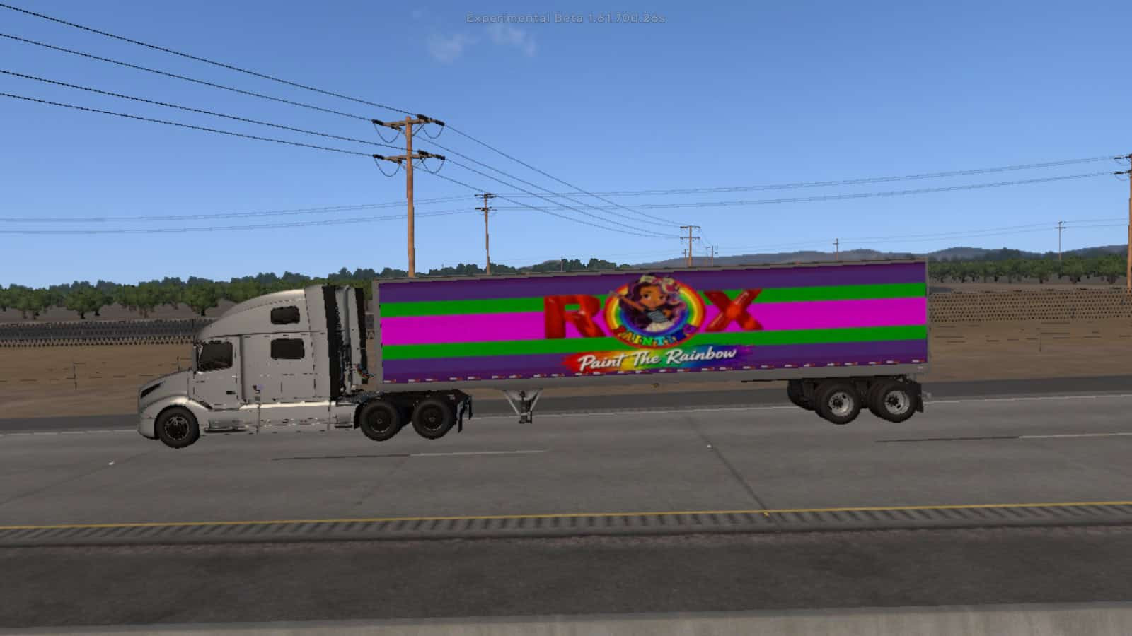 Blair’s Roses & Rox Painting – Freight Market Trailer Skin – screenshot 7