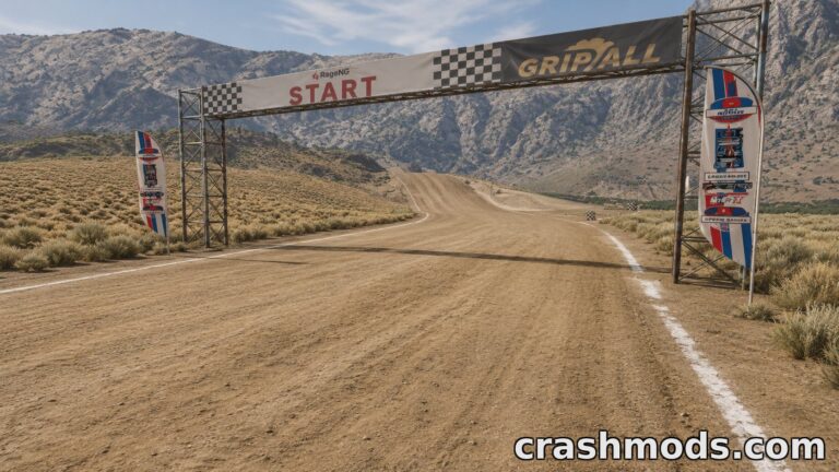 Bluff Bash – Ultra 4 Short Course Off-Road Track BeamNG.drive mod screenshot