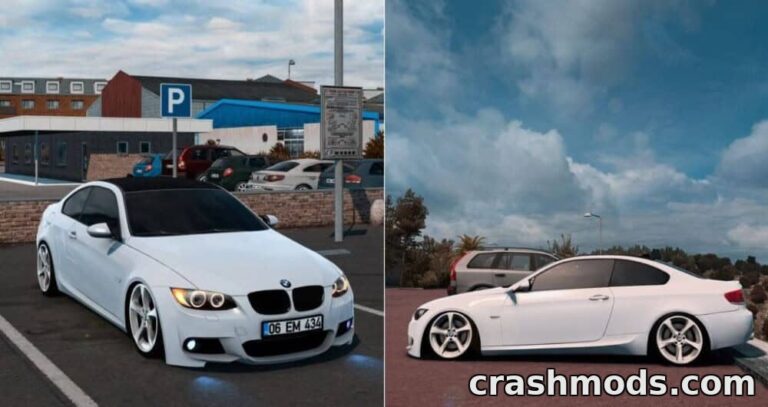 BMW 3 Series E92 M-Tech – Customization Pack American Truck Simulator mod screenshot