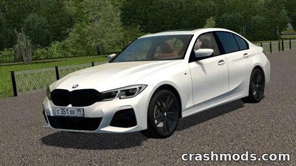 BMW 320d M-Sport G20 – Realistic City Sedan Experience City Car Driving mod screenshot