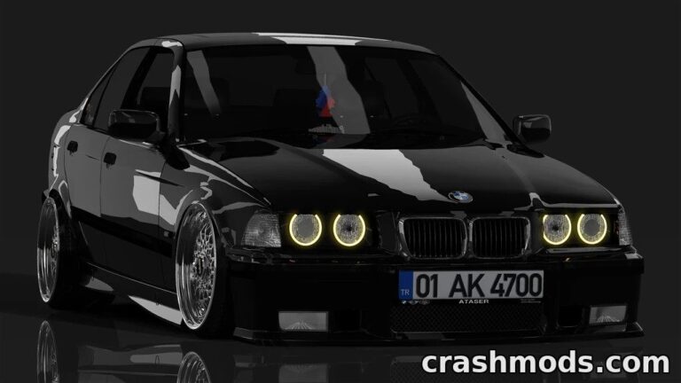 BMW 320i E36 Sedan by Nxxky Aegis – M50 Inline-Six RWD Assetto Corsa mod screenshot