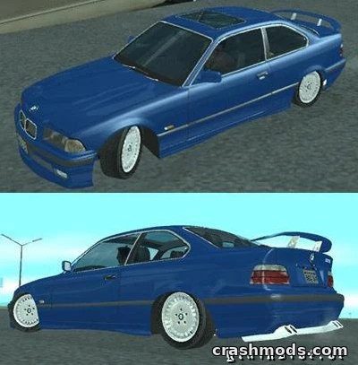 BMW 325i Coupé – German Two-Door Car GTA San Andreas mod screenshot