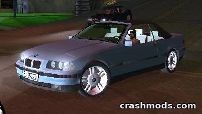 BMW 325i E36 Cabrio – Convertible with Working Roof GTA San Andreas mod screenshot