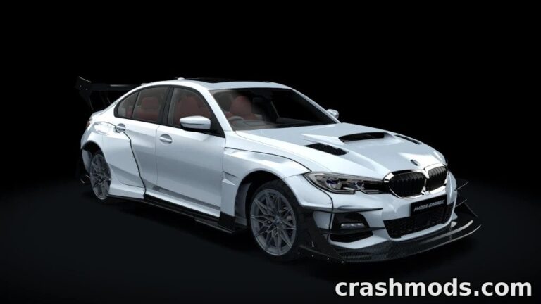 BMW 330i G20 Street Legal – RHD Build with Wipers and Rain FX Assetto Corsa mod screenshot