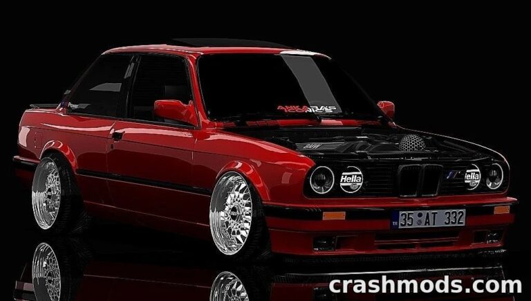 BMW 332i E30 M52B32 – 240 hp Inline-Six RWD Assetto Corsa mod screenshot