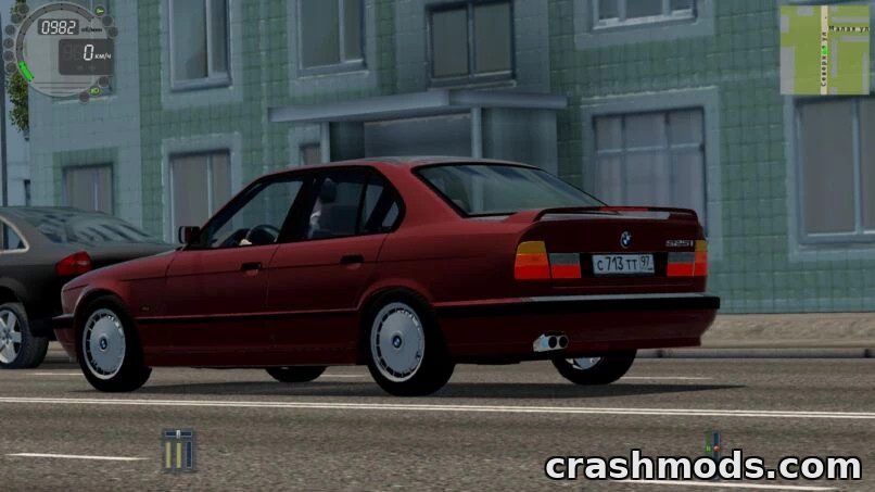 BMW 525i E34 – Rear-Drive Business Sedan with Hubcaps Extra – screenshot 3