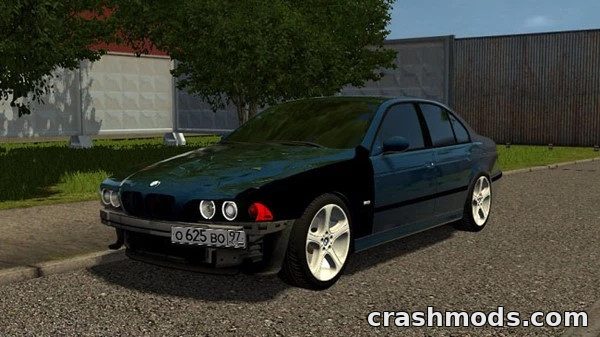 BMW 540i E39 Drift – Worn Look Sedan City Car Driving mod screenshot