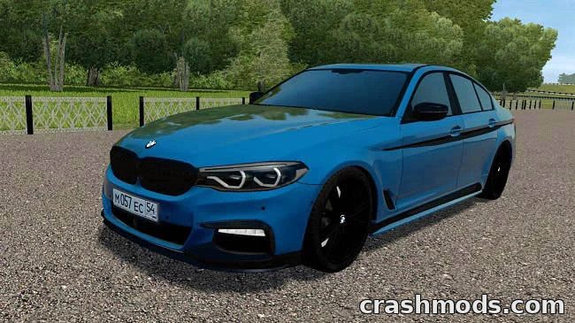 BMW 540i G30 Tuning – All-Wheel-Drive Sports Sedan City Car Driving mod screenshot