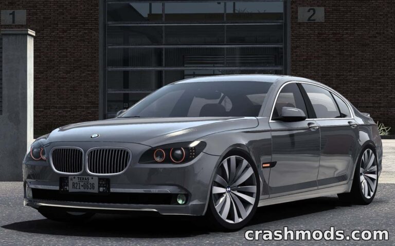 BMW 7-Series F02 – Luxury Sedan Add-On American Truck Simulator mod screenshot