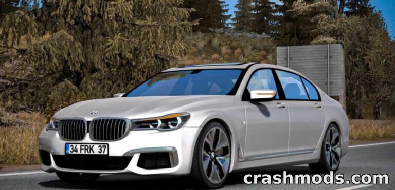 BMW 760 Li xDrive – Luxury Sedan Car American Truck Simulator mod screenshot