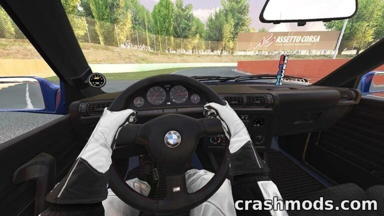 BMW E30 350i Sedan – 437 hp Street Racer Assetto Corsa mod screenshot