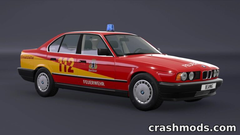 BMW E34 – Touring Edition with 94 Configurations BeamNG.drive mod screenshot