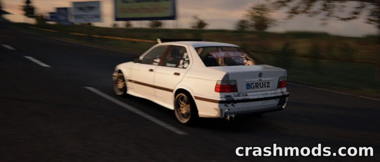 BMW E36 325i Czech Gruz Edition – Street Drift Beater Assetto Corsa mod screenshot