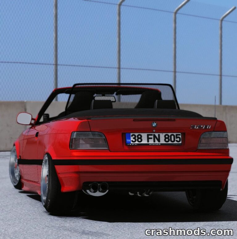 BMW E36 328i Cabrio – Ataberk Özer Works Convertible Assetto Corsa mod screenshot