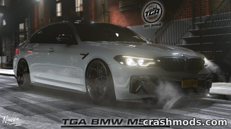 BMW F90 M5 CS Akrapovic – High-Performance Sports Sedan Assetto Corsa mod screenshot