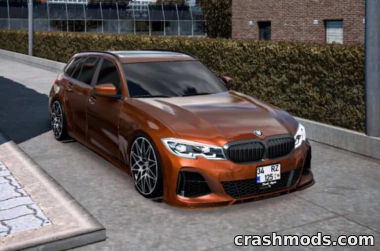 BMW G21 – Touring Sedan Car Addon American Truck Simulator mod screenshot