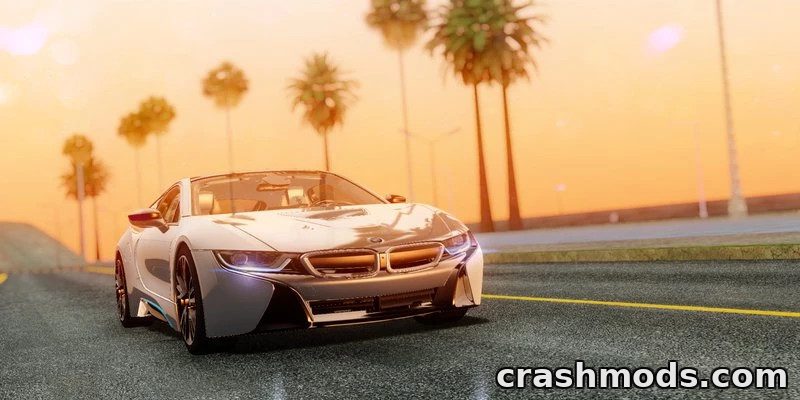 BMW i8 – Sports Car With HQ and MQ Versions Included – screenshot 2