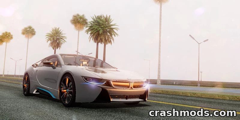 BMW i8 – Sports Car With HQ and MQ Versions Included – screenshot 3