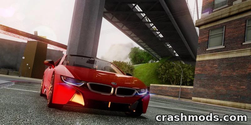 BMW i8 – Sports Car With HQ and MQ Versions Included – screenshot 5