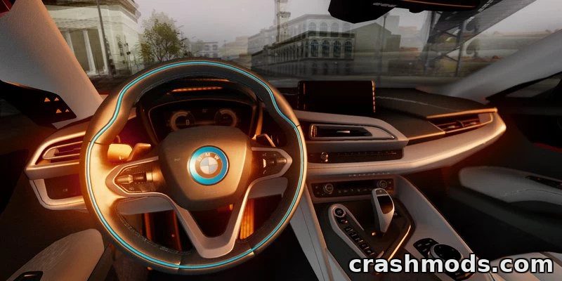 BMW i8 – Sports Car With HQ and MQ Versions Included – screenshot 7