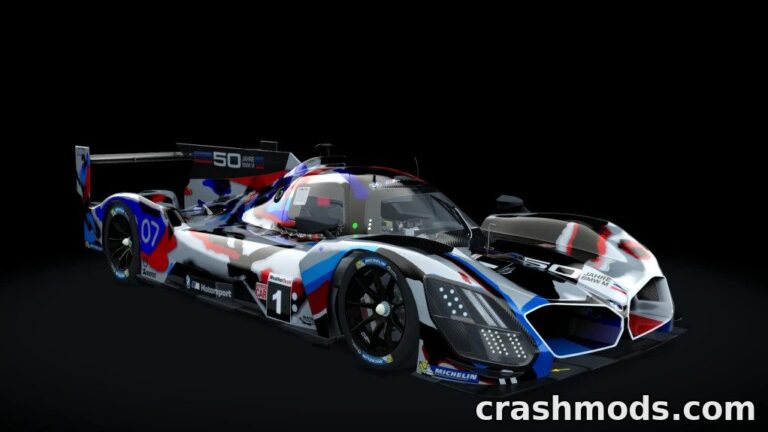 BMW M Hybrid – Detailed Hybrid Car with Electric Motors Assetto Corsa mod screenshot