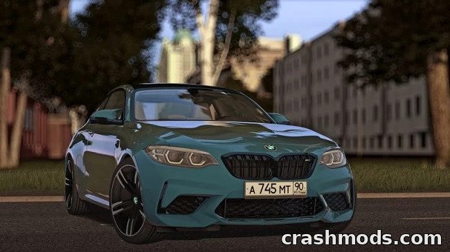 BMW M2 Competition 2018 – 410 hp Sports Coupe City Car Driving mod screenshot
