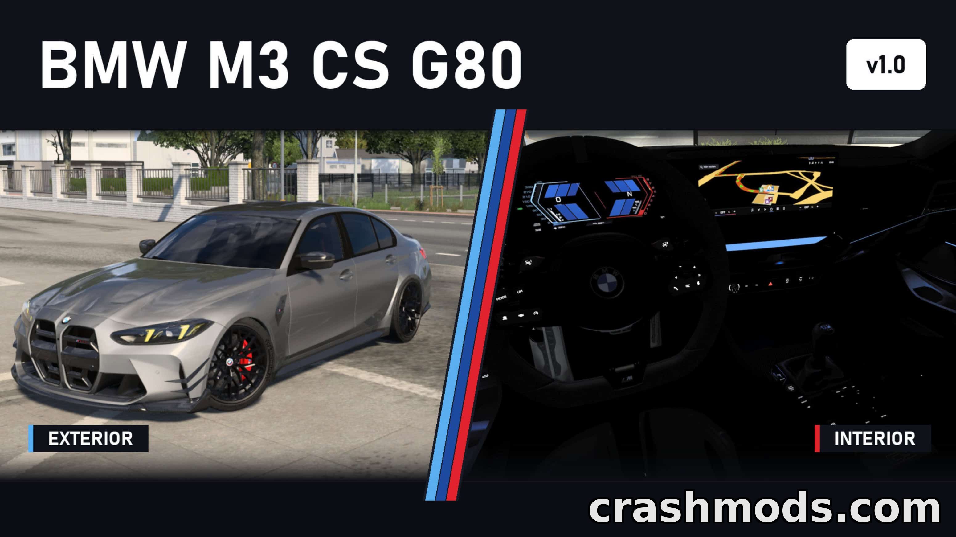 BMW M3 CS (G80) – Sports Car with Custom Tuning – screenshot 2