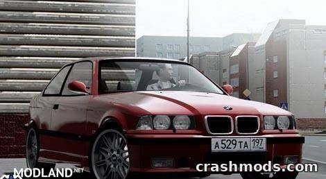 BMW M3 E36 – Classic Sports Car for Older Releases City Car Driving mod screenshot