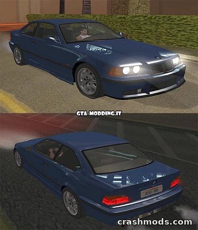 BMW M3 E92 – Sports Car with HD Interior GTA San Andreas mod screenshot