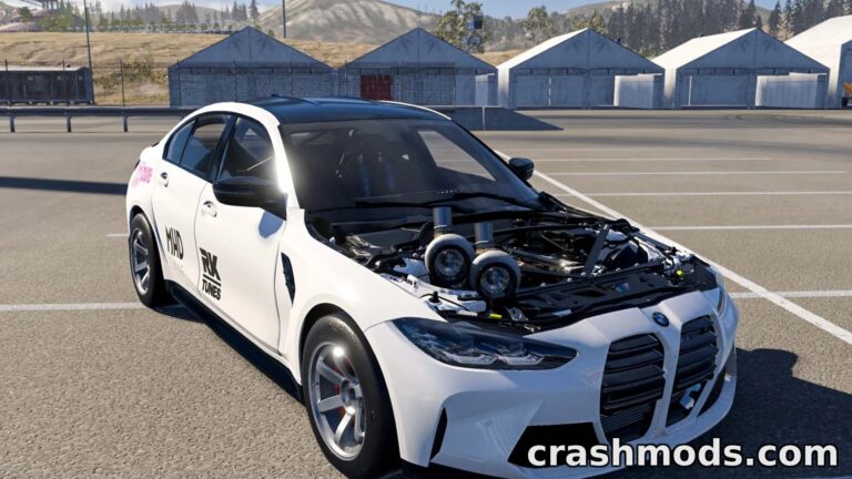 BMW M3 G80/81 Wagon & Sedan – High-Quality Performance Collection BeamNG.drive mod screenshot