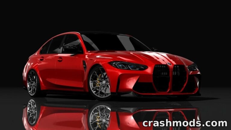 BMW M3 G80 Competition 2023 – 503 hp Twin-Turbo Inline-Six Assetto Corsa mod screenshot