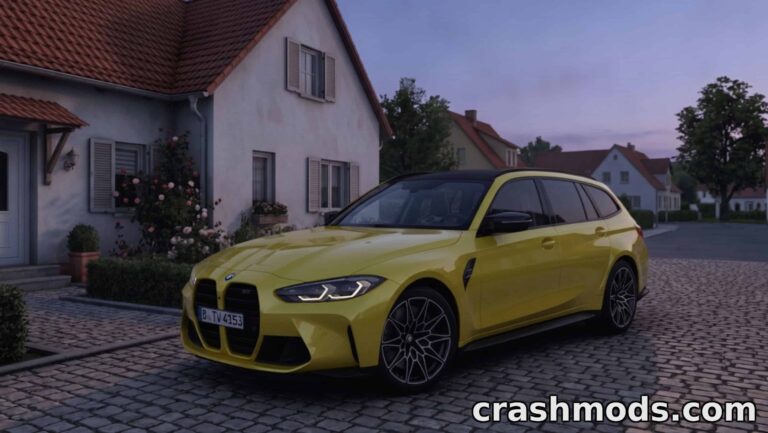 BMW M3 G80 Touring – 2023 Performance Estate American Truck Simulator mod screenshot