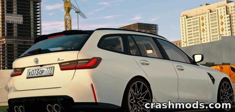 BMW M3 G81 Touring 2023 – 510 hp Wagon with Bodykit Options City Car Driving mod screenshot