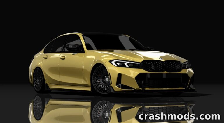 BMW M340i LCI Bers Spec – 382 hp Six-Cylinder with Rain Effects Assetto Corsa mod screenshot