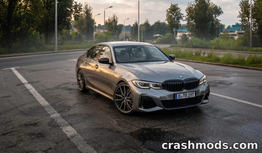 BMW M340i xDrive G20 – Detailed Sports Sedan for ETS2 Euro Truck Simulator 2 mod screenshot