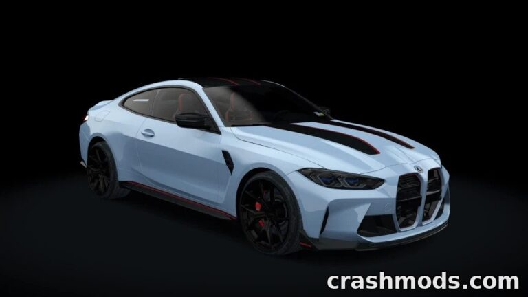 BMW M4 CSL – Coupe Sport Lightweight with Accurate Sound Assetto Corsa mod screenshot