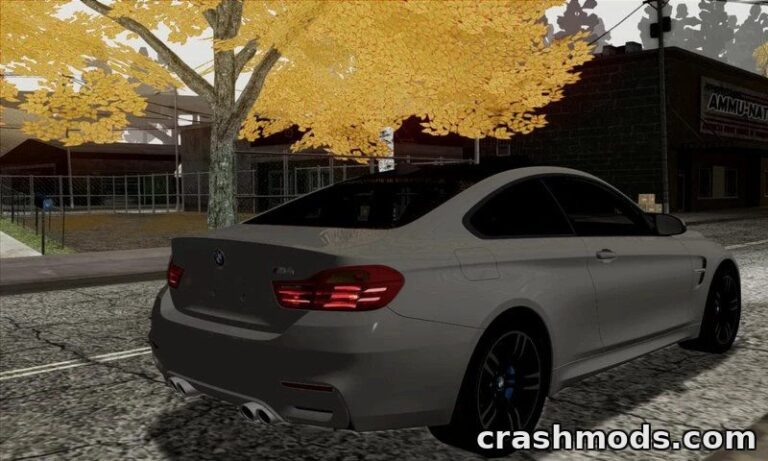 BMW M4 F82 – HQ Car with ENB Support and Opening Doors GTA San Andreas mod screenshot