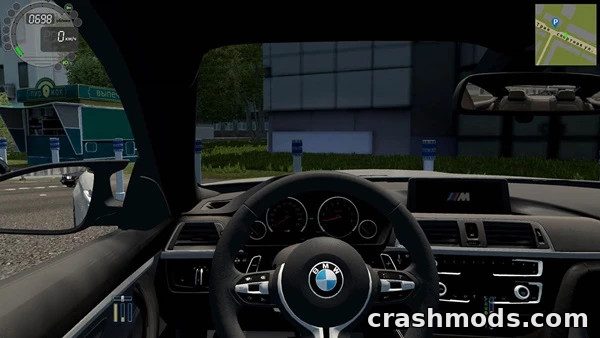 BMW M4 F82 Tuning – Sports Coupe with Detailed Interior City Car Driving mod screenshot