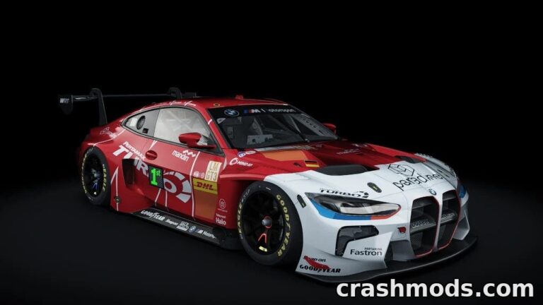 BMW M4 GT3 2025 – First Studio Racing GT3 Race Car Assetto Corsa mod screenshot