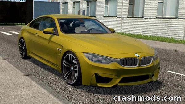 BMW M4 – High-Detail German Sports Coupe Addon City Car Driving mod screenshot