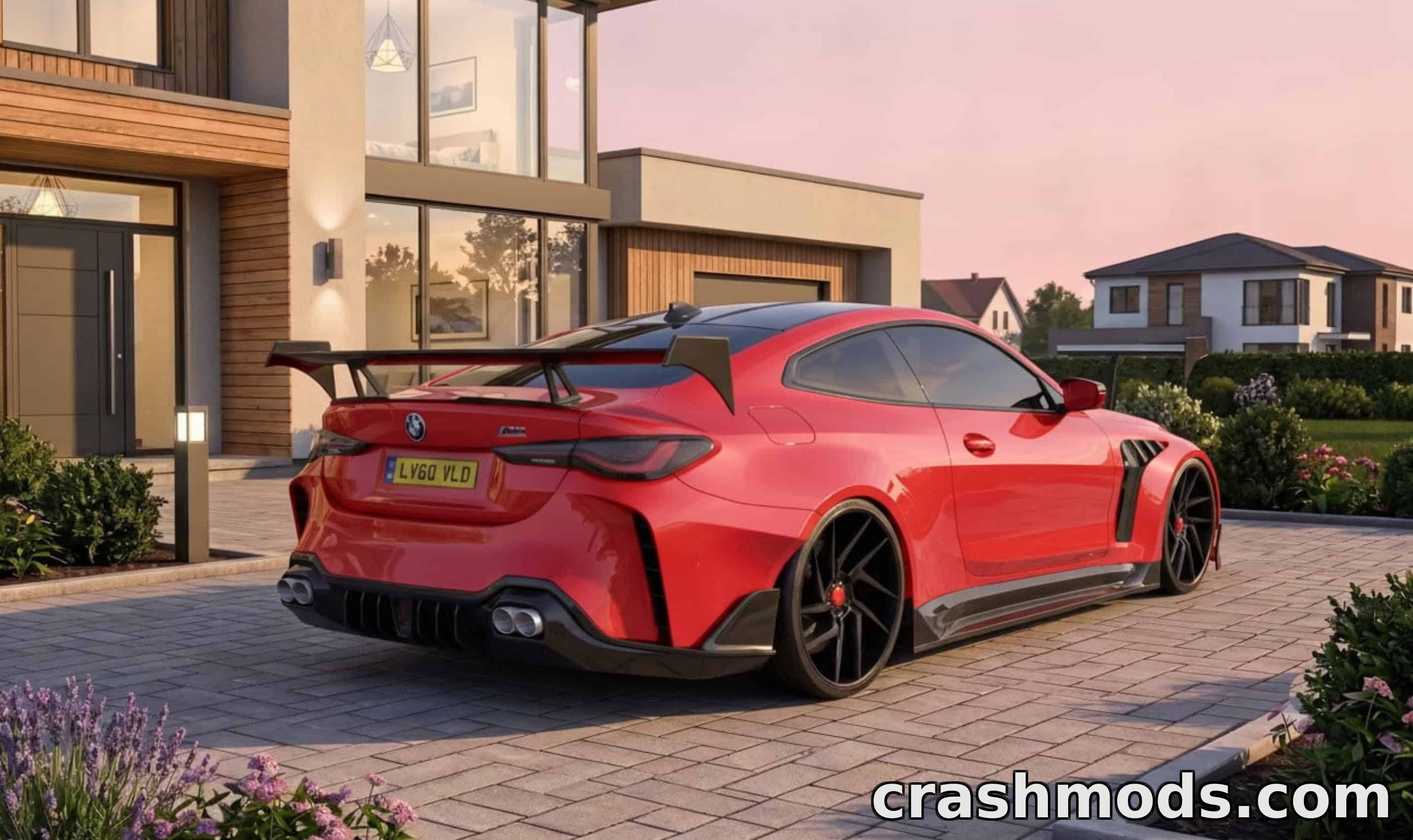 BMW M4 Widebody – High-Detail Custom Car – screenshot 4