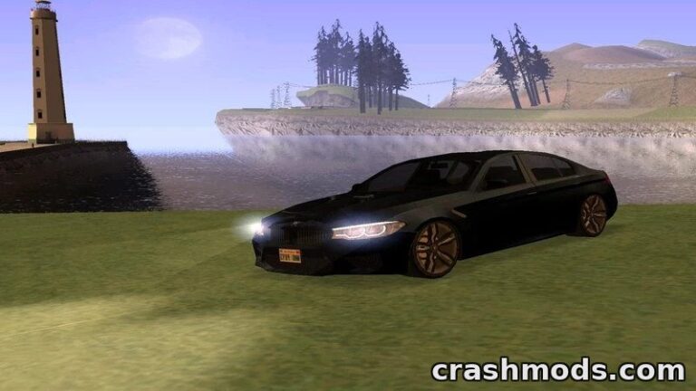 BMW M5 2019 – Lightweight Model for Low-End PCs GTA San Andreas mod screenshot