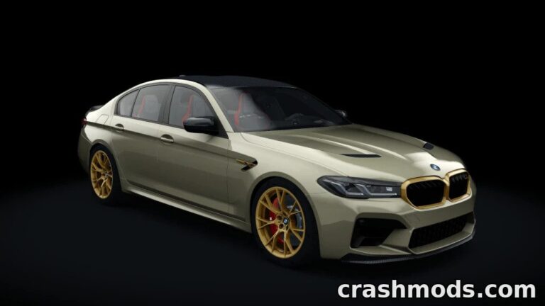 BMW M5 CS – 627 hp Twin-Turbo Performance Sedan Assetto Corsa mod screenshot
